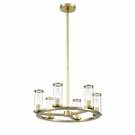 ALORA Brass Chandeliers CH309006NBCG